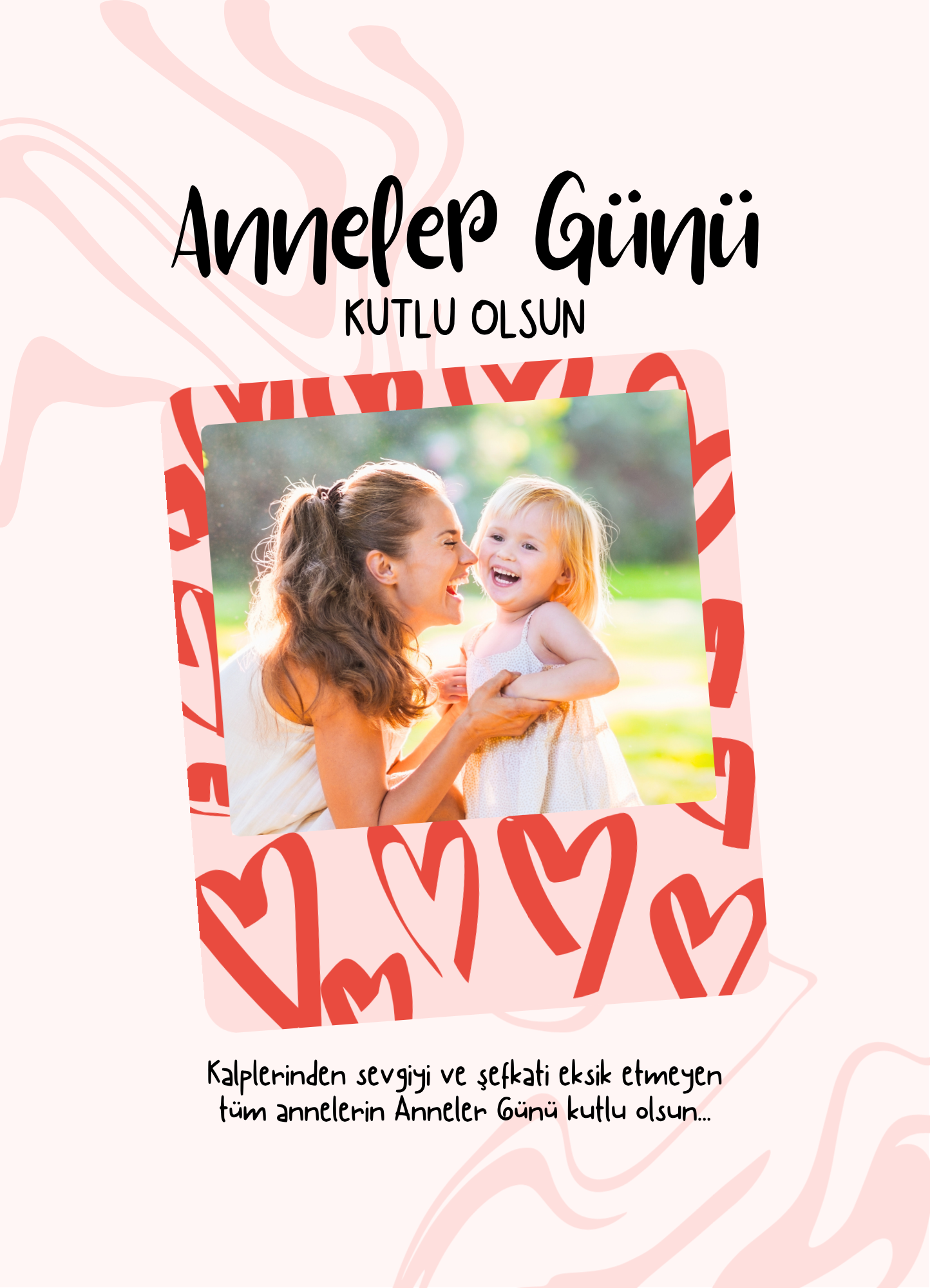 Tüm Anneler Günü Şablon Kataloğu